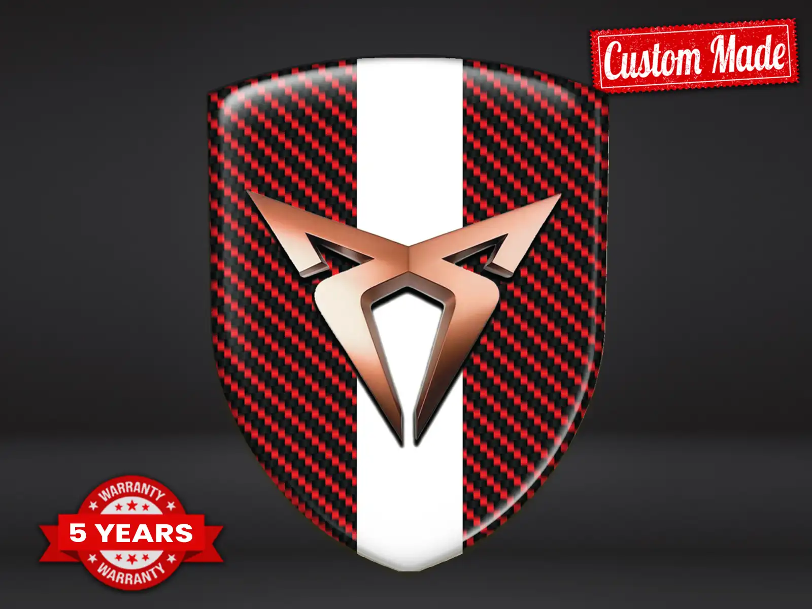 Seat Cupra Logosticker Hochwertig Minimal Design Personalisierbar